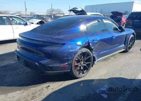 2022 Porsche Taycan Gts z USA, uszkodzony, nr VIN WP0AD2Y11NSA59851